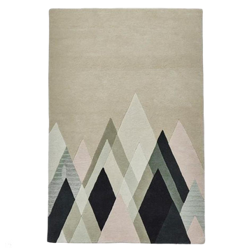 Michelle Collins MC21 Modern Abstract Soft Hand-Woven Wool Beige/Multi Rug-Think Rugs-Rug Love - The Most Loved Rug Store